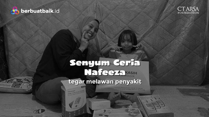 Tanpa Selang NGT, Nafeeza Makin Ceria Mulai Bersekolah