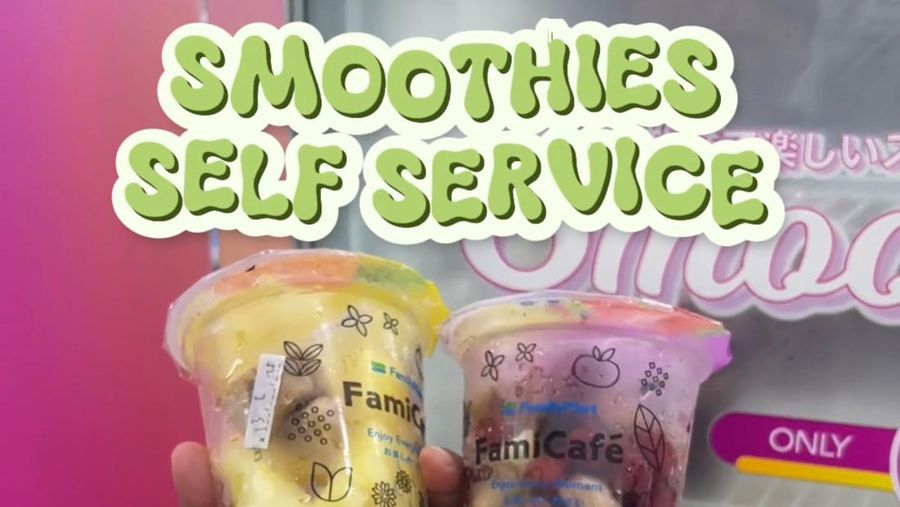 Video: Baru! Ada Smoothie Self Service di Minimarket Ini