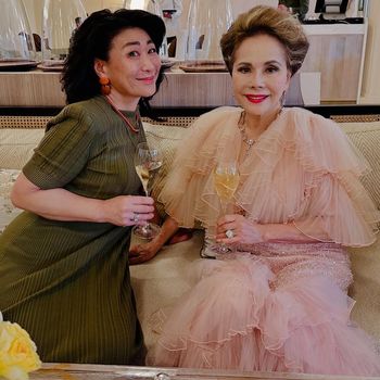 Dewi Soekarno di Red Carpet Cannes Film Festival