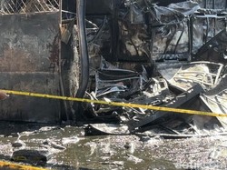 Api yang Membakar Pabrik Karet di Padang Sudah Padam