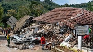 Longsor Rusak Fasilitas Desa dan Rumah Warga di Nagreg