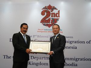 Menteri Imipas-Dirjen Imigrasi Kamboja Bertemu, Bahas Penanganan TPPO