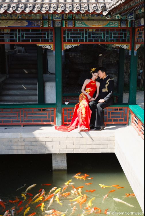 Pernikahan Wang Xiaofei dan Mandy Ma