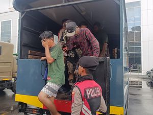 Razia Premanisme di Bogor, 10 Orang Jukir Liar-Anak Punk Diamankan