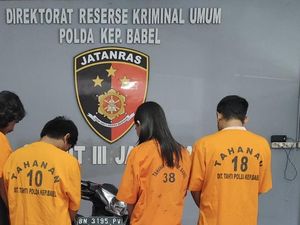 Polda Babel Bongkar Sindikat Pemerasan Modus Open BO Polda Babel Bongkar Sindikat Pemerasan Modus Open BO