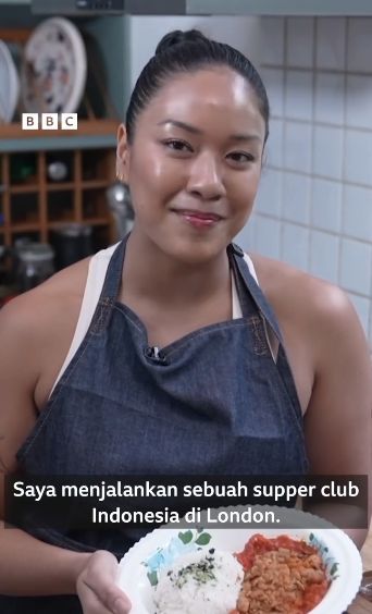 Rachel Stephanie, chef Indonesia yang sukses jualan ayam geprek