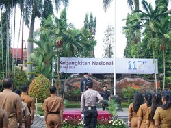 Dipimpin Mahayastra, Pemkab Gianyar Gelar Upacara Harkitnas ke-117