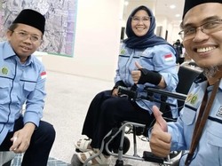 Peran Dante Rigmalia, Petugas Haji Disabilitas yang Aktif Membantu Jemaah