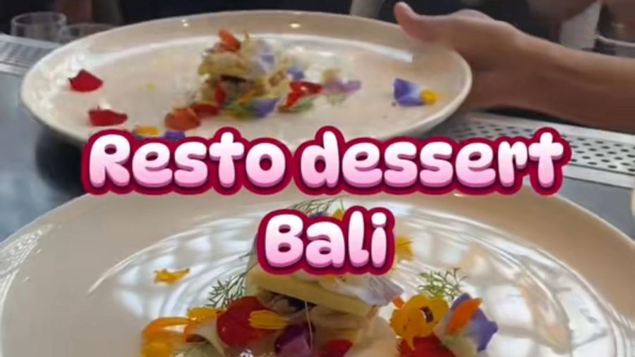Video Restoran di Bali Ini Tawarkan Menu Khusus Dessert