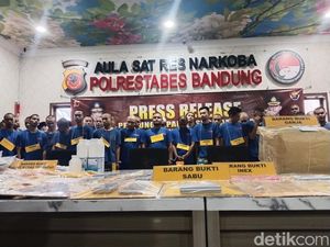 63 Pengedar Narkotika Keok di Tangan Polisi Bandung