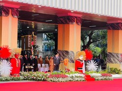 Upacara Harkitnas, Pramono Bacakan Pesan Menkomdigi soal Kesehatan Digital