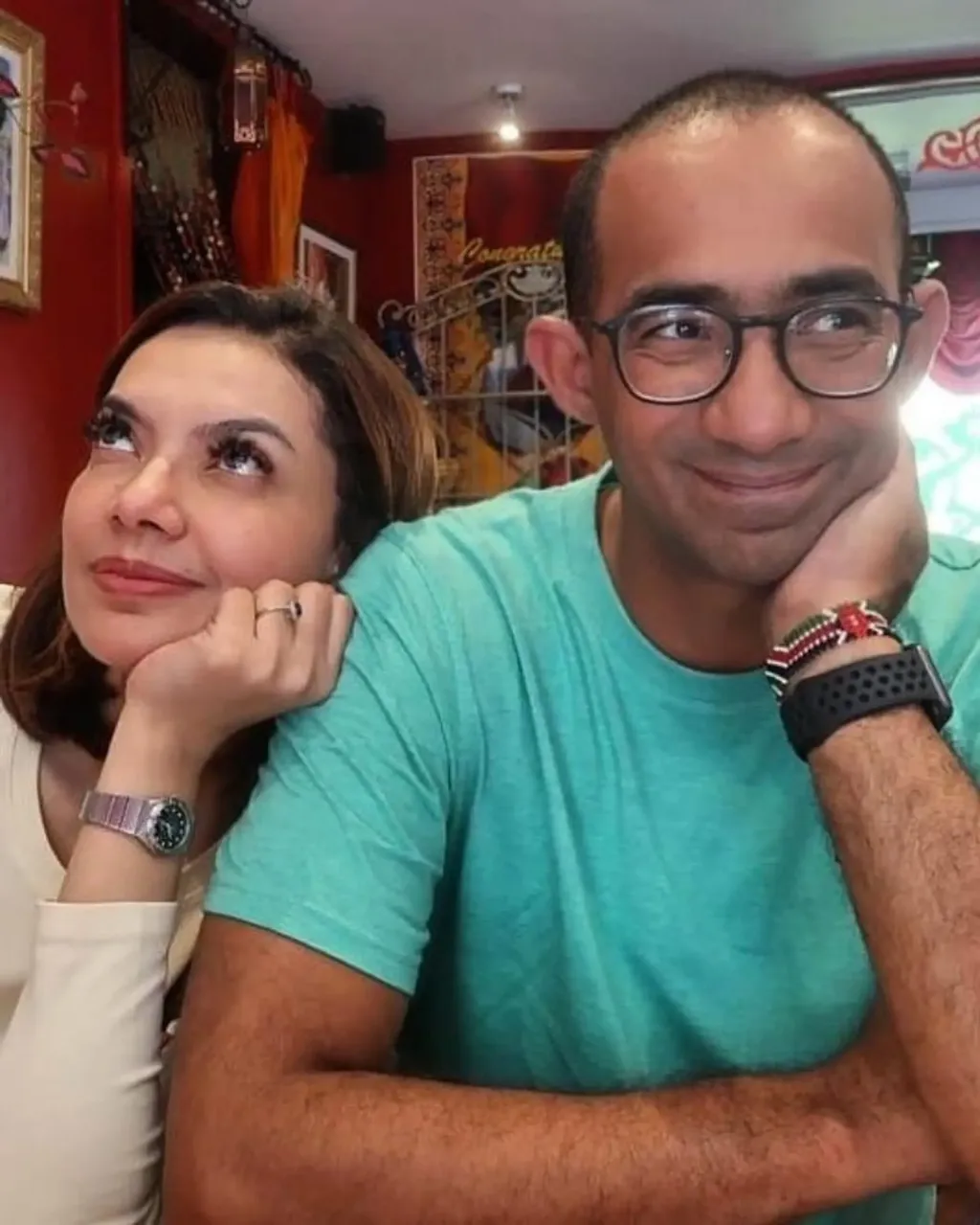 Najwa Shihab dan Ibrahim Assegaf Najwa Shihab dan Ibrahim Assegaf