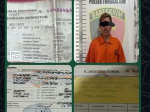 Pria di Banyuasin Ditangkap Polisi Usai Curi Motor Warga
