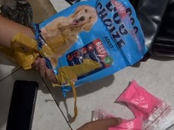 Polda Metro Bongkar 1.162 Ekstasi Dikamuflase Makanan Anjing di Teluk Gong
