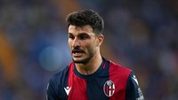 Riccardo Orsolini - Bologna. Sudah mencetak 14 gol di Serie A 2024/2025. Foto: Getty Images/Alessandro Sabattini