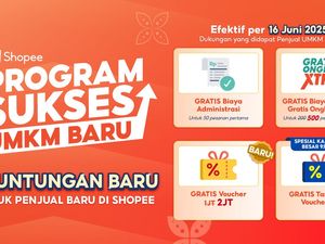 Asyik! UMKM Baru di Shopee Dapat Gratis Admin dan Voucher Rp 3 Juta Asyik! UMKM Baru di Shopee Dapat Gratis Admin dan Voucher Rp 3 Juta