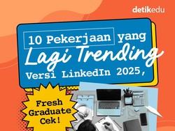 Infografis: 10 Pekerjaan yang Trending Versi LinkedIn 2025, Fresh Grad Cek!