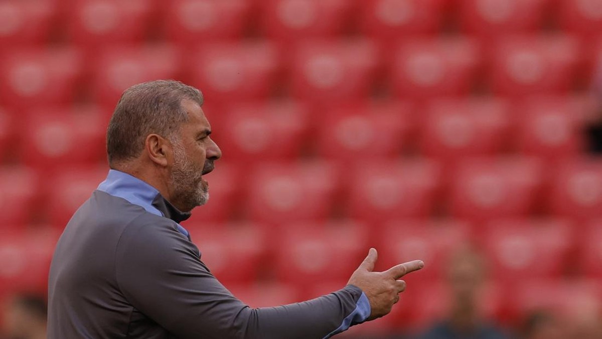 Pertaruhan Manajer Tottenham Hotspur Ange Postecoglou di laga final Liga Europa (REUTERS/Andrew Couldridge)