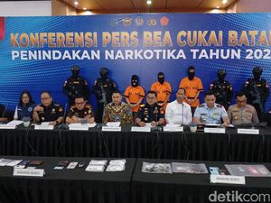 Penyelundupan 1,94 Kg Sabu Digagalkan di Bandara Batam, 3 Pelaku Ditangkap Penyelundupan 1,94 Kg Sabu Digagalkan di Bandara Batam, 3 Pelaku Ditangkap
