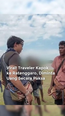 Video Viral YouTuber Jajago Dipalak di Kampung Adat Ratenggaro
