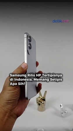 Video: Galaxy S25 Edge Dirilis, Harga Rp 19 Jutaan