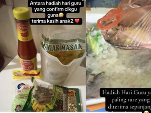 Hadiah Unik Buat Hari Guru, 10 Ekor Ikan Kembung dan Minyak Goreng Hadiah Unik Buat Hari Guru, 10 Ekor Ikan Kembung dan Minyak Goreng