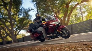 Potret Honda Gold Wing Edisi 50 Tahun yang Dibanderol Rp 1,1 Miliar