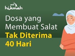 3 Dosa yang Membuat Salat Tak Diterima 40 Hari