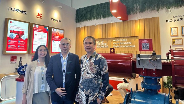 Katup Indonesia Pamer Alat Kontrol Aliran Migas untuk Cegah Kebocoran Katup Indonesia Pamer Alat Kontrol Aliran Migas untuk Cegah Kebocoran.