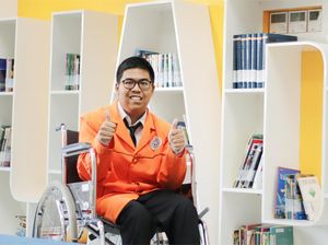 UAD Kampus Ramah Difabel, Ini Cerita Dimas Mahasiswa Disabilitas Selama Kuliah UAD Kampus Ramah Difabel, Ini Cerita Dimas Mahasiswa Disabilitas Selama Kuliah