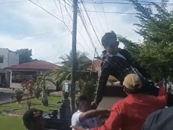 Oknum Polisi Dorong Orator Demo hingga Jatuh di Palopo Dilaporkan ke Propam