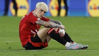 Masa depan Alejandro Garnacho sedang menjadi tanda tanya dan situasi saat ini membuat Neville berkata, menurutku baik untuk semua pihak kalau ia pergi. Foto: Vincent West/REUTERS