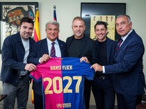 Video Barcelona Treble Domestik, Kontrak Hansi Flick Diperpanjang