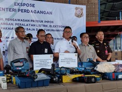 Kemendag Sita Barang Impor Ilegal dari China, Ada Bor-Vacuum Cleaner