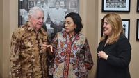 Momen Akrab Sri Mulyani dengan Bos Freeport
