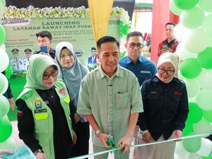 Walkot Palembang Resmikan Layanan Rawat Inap di Puskesmas