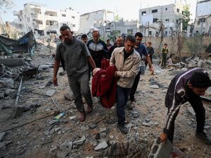 Israel Masih Gempur Gaza, Korban Tewas Terus Bertambah Israel Masih Gempur Gaza, Korban Tewas Terus Bertambah