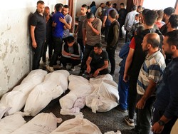 Video: Tangis Warga Gaza Kehilangan Keluarga-Kerabat saat Digempur Israel