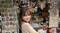 8 Foto Fuji Tampil Bak Putri Kerajaan China, Cantik Memukau Pakai Hanfu