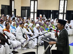 Embarkasi Palembang Sisakan 5 Kloter Lagi, 6.273 Jemaah Haji Telah Berangkat