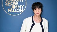 Foto: Jin BTS Kelewat Ganteng Saat Promosi Album, Lolos Kamera Getty Images