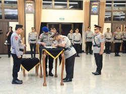 Kapolri Pimpin Kenaikan Pangkat 49 Pati, Pudji Prasetijanto-M.Iqbal Jadi Komjen