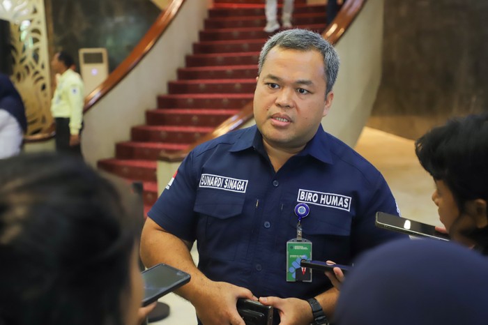 Kepala Biro Humas Kemnaker Sunardi Manampiar Sinaga Kepala Biro Humas Kemnaker, Sunardi Manampiar Sinaga