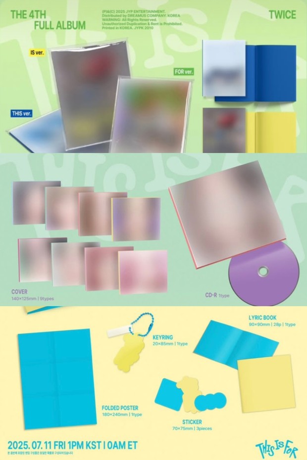 Potret tampilan album TWICE 'This Is For'