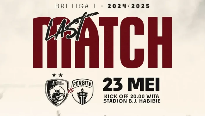 PSM Makassar Vs Persita Tangerang dalam berantem terakhir Liga 1 2024/2025 di Stadion Gelora BJ Habibie Parepare. PSM Makassar Vs Persita Tangerang dalam berantem terakhir Liga 1 2024/2025 di Stadion Gelora BJ Habibie Parepare.