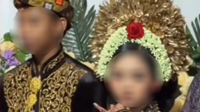 Video ijab kabul anak Sekolah Menengah Pertama di Lombok, Nusa Tenggara Barat (NTB), booming di media sosial. (Tangkapan layar) Video ijab kabul anak Sekolah Menengah Pertama di Lombok, Nusa Tenggara Barat (NTB), booming di media sosial. (Tangkapan layar)