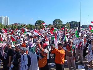 Video: PKS Gelar Aksi Bela Palestina di JIExpo, Dorong Upaya Kemerdekaan Video: PKS Gelar Aksi Bela Palestina di JIExpo, Dorong Upaya Kemerdekaan