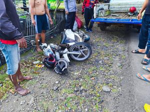 Truk Vs Motor Terlibat Kecelakaan di Takalar, 1 Orang Meninggal di Tempat Truk Vs Motor Terlibat Kecelakaan di Takalar, 1 Orang Meninggal di Tempat