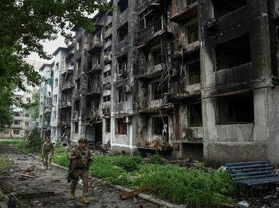 Kondisi Kota Garis Depan Pokrovsk Ukraina