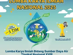 Kementerian PU Gelar Lomba Karya Ilmiah Nasional 2025, Anak SMA-SMK Daftar Yuk!